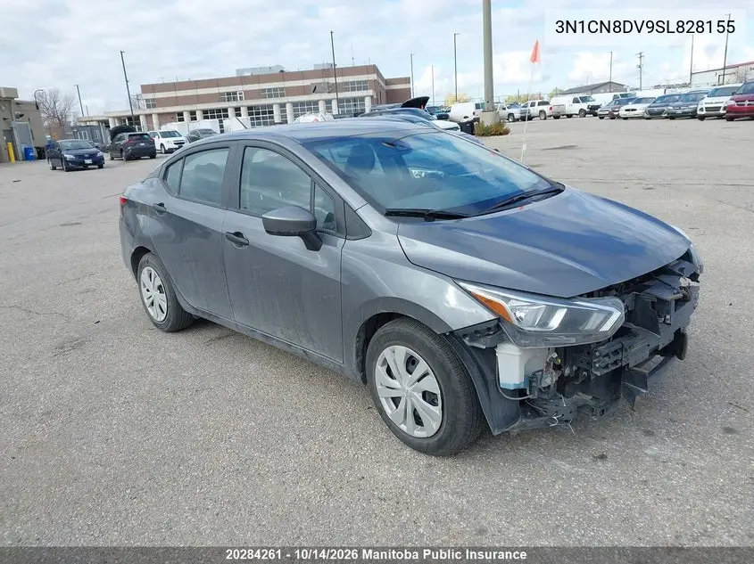 NISSAN VERSA 2025, VIN 3N1CN8DV9SL828155