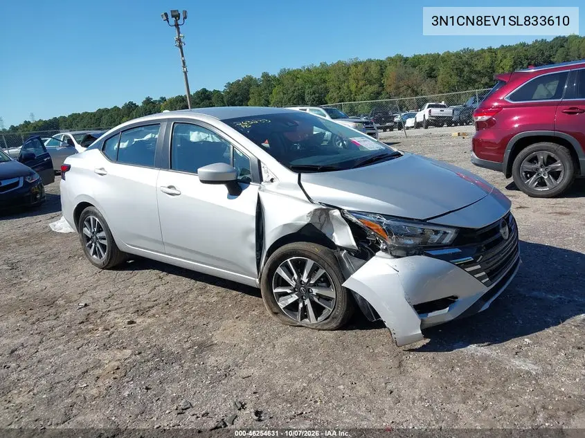NISSAN VERSA 2025, VIN 3N1CN8EV1SL833610
