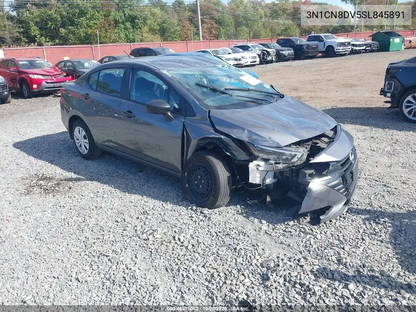 NISSAN VERSA 2025, VIN 3N1CN8DV5SL845891