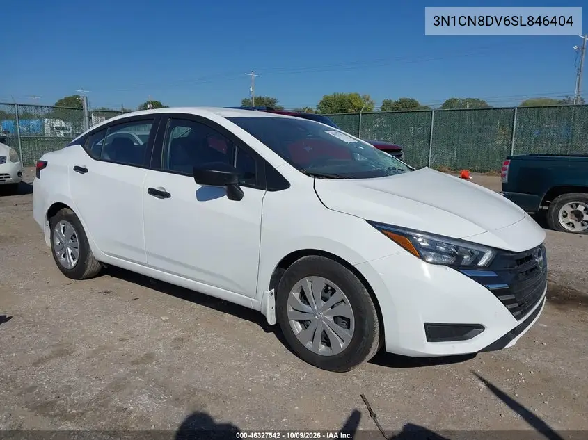 NISSAN VERSA 2025, VIN 3N1CN8DV6SL846404