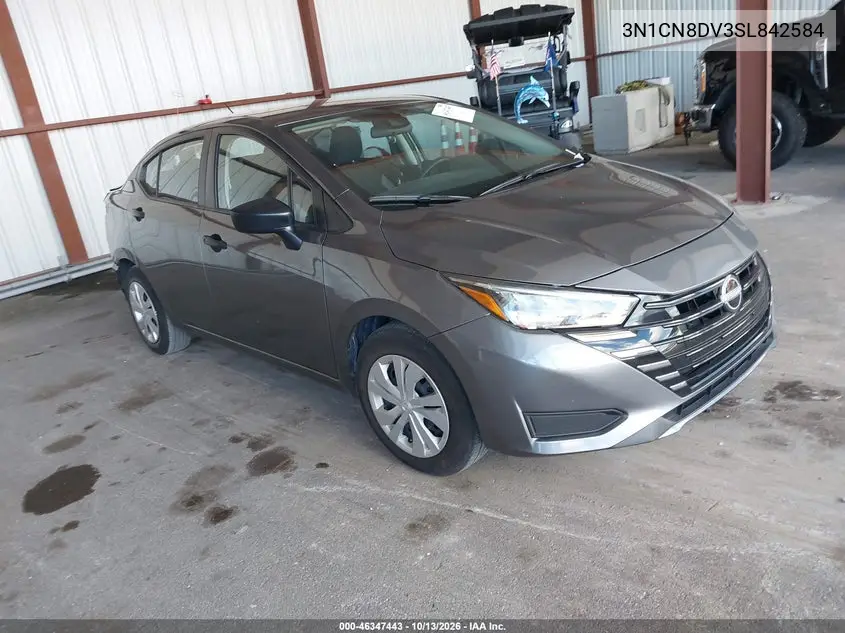 NISSAN VERSA 2025, VIN 3N1CN8DV3SL842584