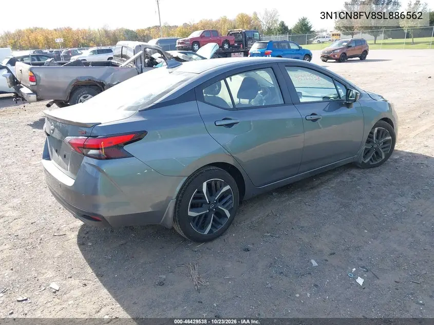 NISSAN VERSA 2025, VIN 3N1CN8FV8SL886562