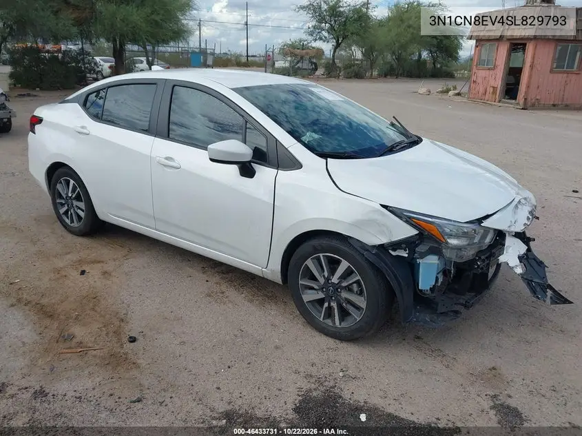 NISSAN VERSA 2025, VIN 3N1CN8EV4SL829793