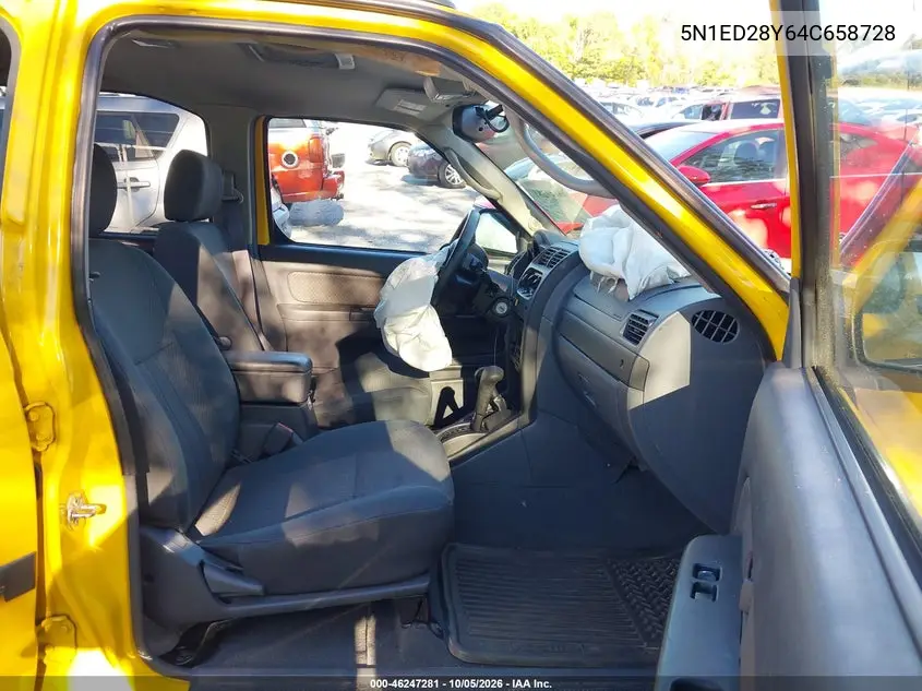 2004 NISSAN XTERRA VIN 5N1ED28Y64C658728 — фото 5