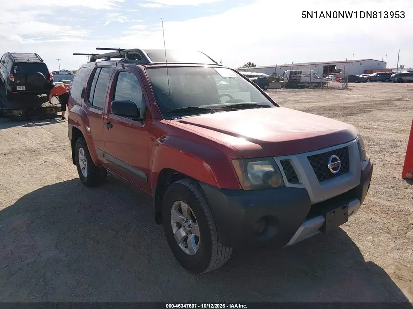 NISSAN XTERRA 2013, VIN 5N1AN0NW1DN813953