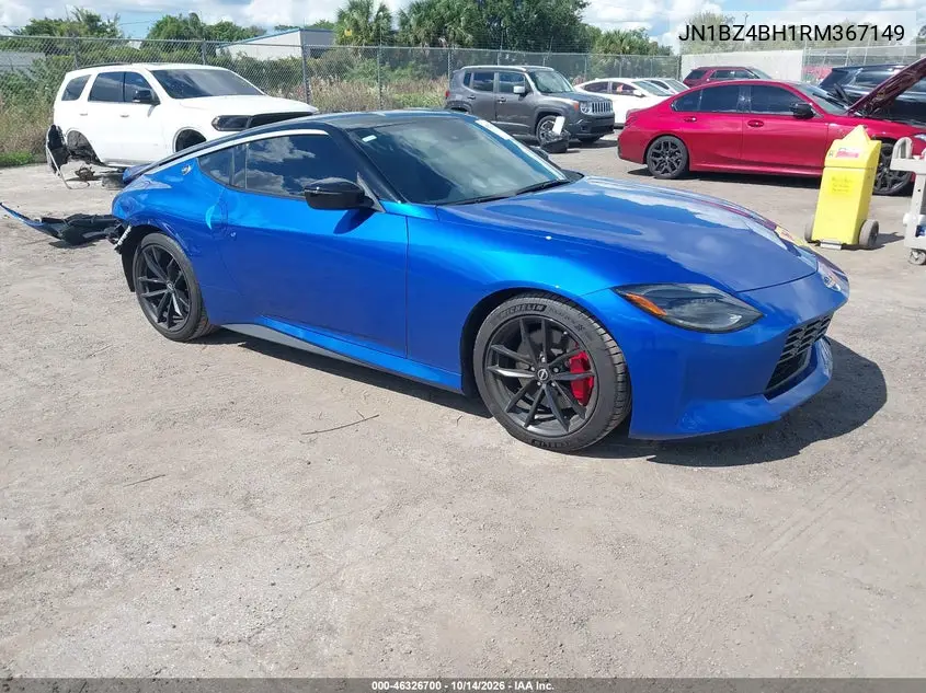 NISSAN Z 2024, VIN JN1BZ4BH1RM367149