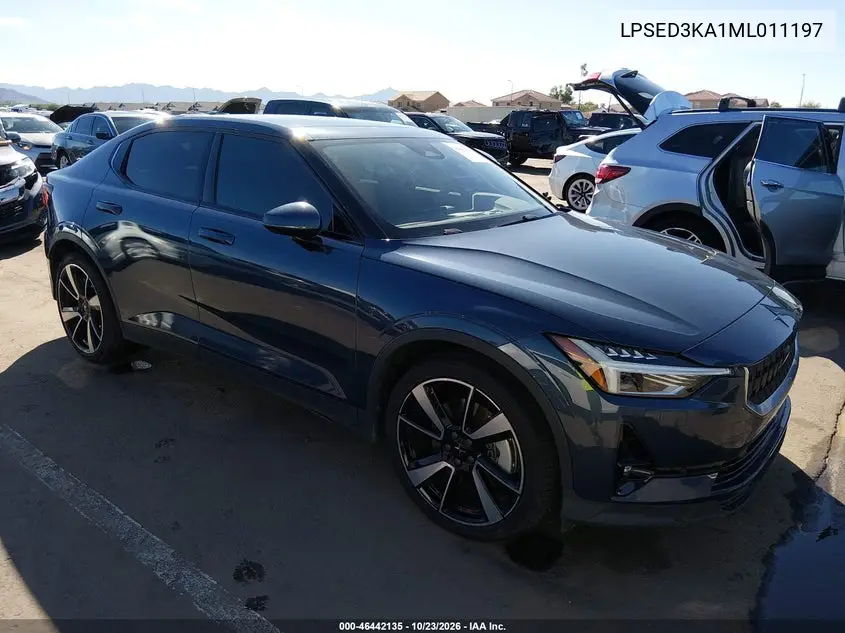 POLESTAR 2 2021, VIN LPSED3KA1ML011197