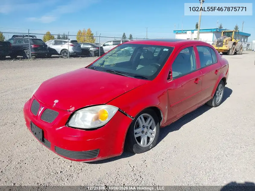 2006 PONTIAC G5 VIN 1G2AL55F467875771 — фото 2