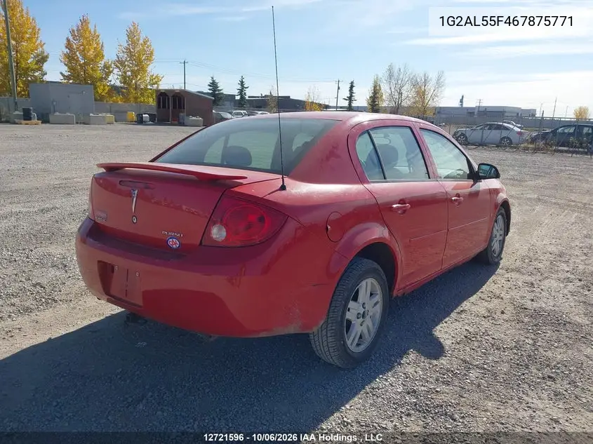 2006 PONTIAC G5 VIN 1G2AL55F467875771 — фото 4