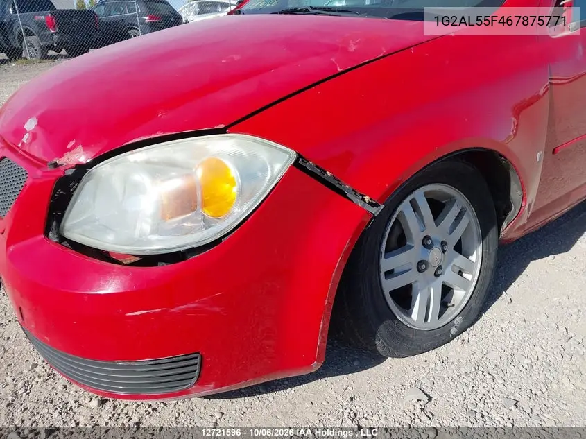 2006 PONTIAC G5 VIN 1G2AL55F467875771 — фото 6