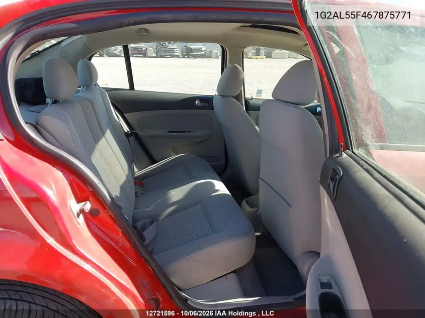 2006 PONTIAC G5 VIN 1G2AL55F467875771 — фото 8