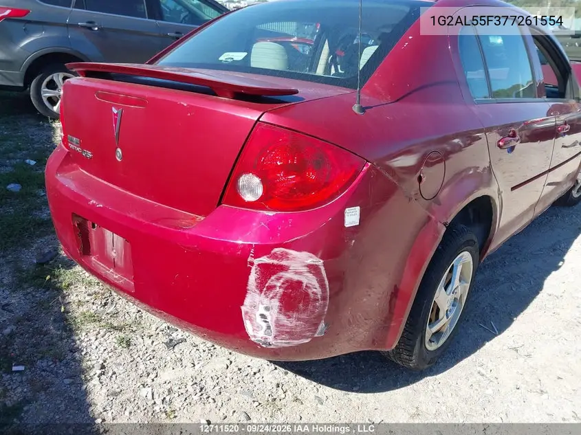 2007 PONTIAC G5 VIN 1G2AL55F377261554 — фото 19