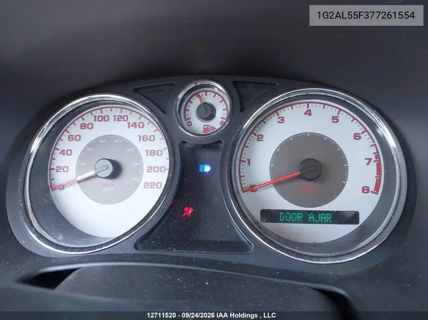 2007 PONTIAC G5 VIN 1G2AL55F377261554 — фото 7
