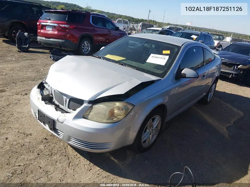 2008 PONTIAC G5 VIN 1G2AL18F187251126 — фото 2