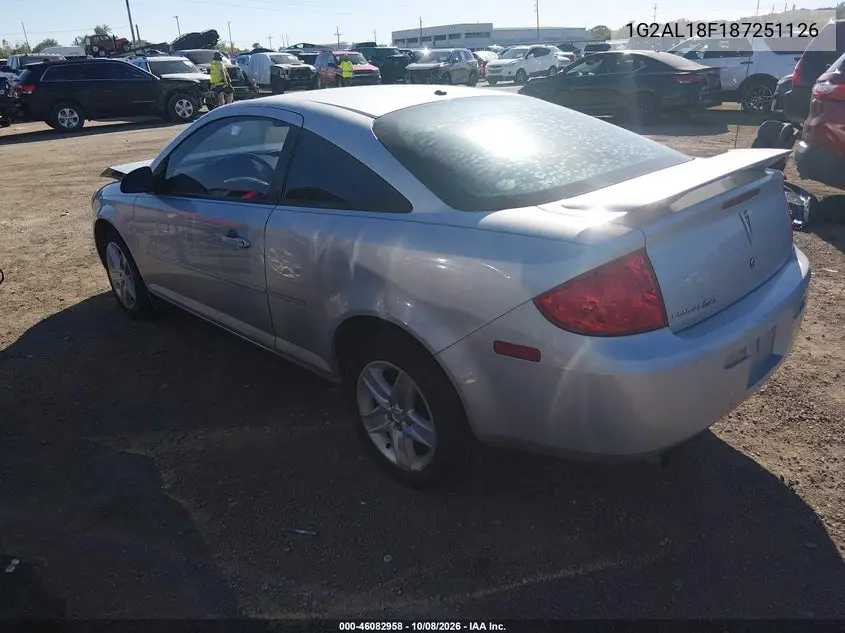 2008 PONTIAC G5 VIN 1G2AL18F187251126 — фото 3