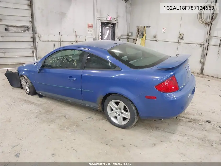 2008 PONTIAC G5 VIN 1G2AL18F787124669 — фото 3