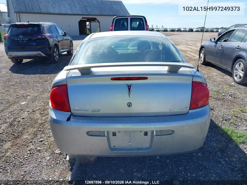 2009 PONTIAC G5 VIN 1G2AL15H997249373 — фото 16