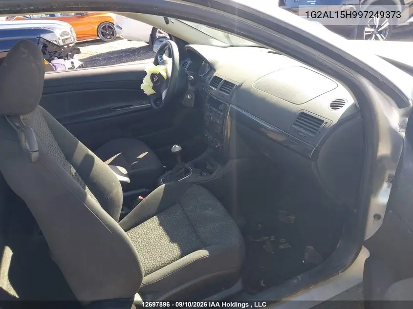 2009 PONTIAC G5 VIN 1G2AL15H997249373 — фото 5
