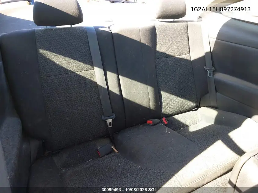 2009 PONTIAC G5 VIN 1G2AL15H897274913 — фото 8