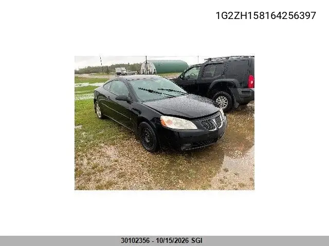 PONTIAC G6 2006, VIN 1G2ZH158164256397