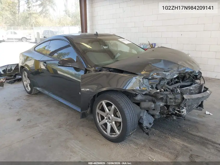 PONTIAC G6 2008, VIN 1G2ZH17N984209141