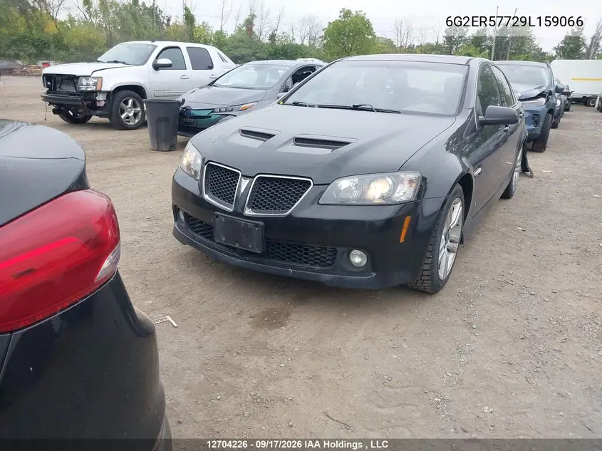 2009 PONTIAC G8 VIN 6G2ER57729L159066 — фото 2