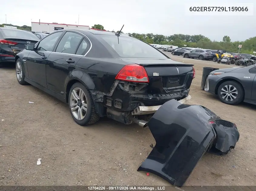 2009 PONTIAC G8 VIN 6G2ER57729L159066 — фото 3