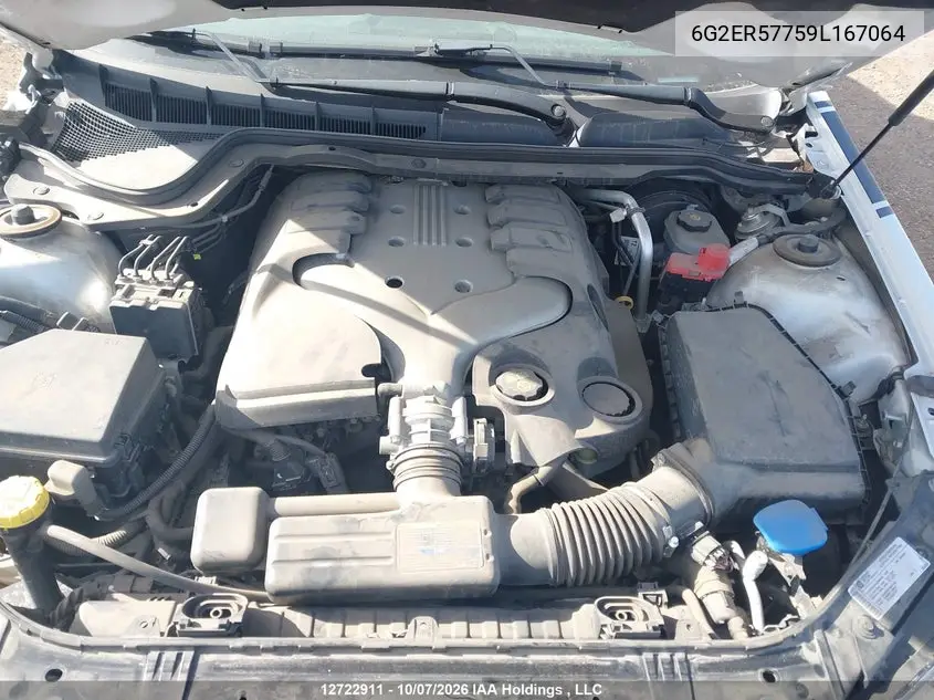 2009 PONTIAC G8 VIN 6G2ER57759L167064 — фото 10