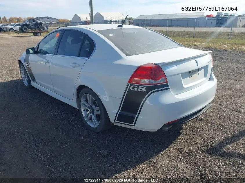 2009 PONTIAC G8 VIN 6G2ER57759L167064 — фото 3