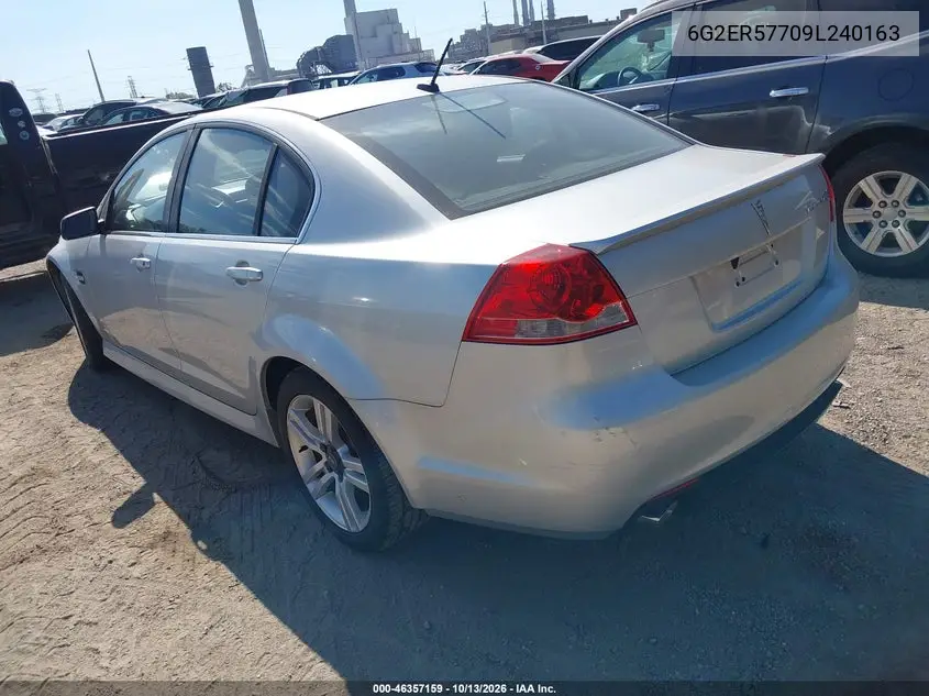 2009 PONTIAC G8 VIN 6G2ER57709L240163 — фото 3