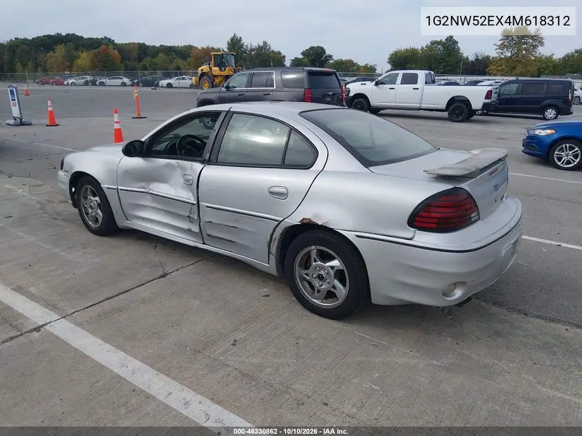 2004 PONTIAC GRAND AM VIN 1G2NW52EX4M618312 — фото 3