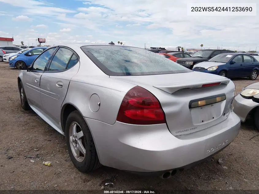 2004 PONTIAC GRAND PRIX VIN 2G2WS542441253690 — фото 3