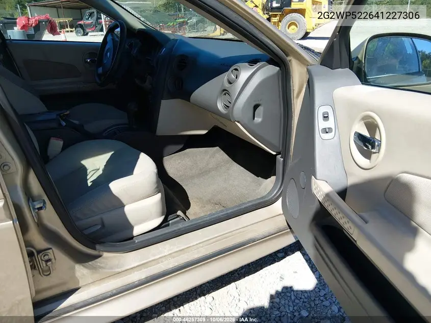 2004 PONTIAC GRAND PRIX VIN 2G2WP522641227306 — фото 5