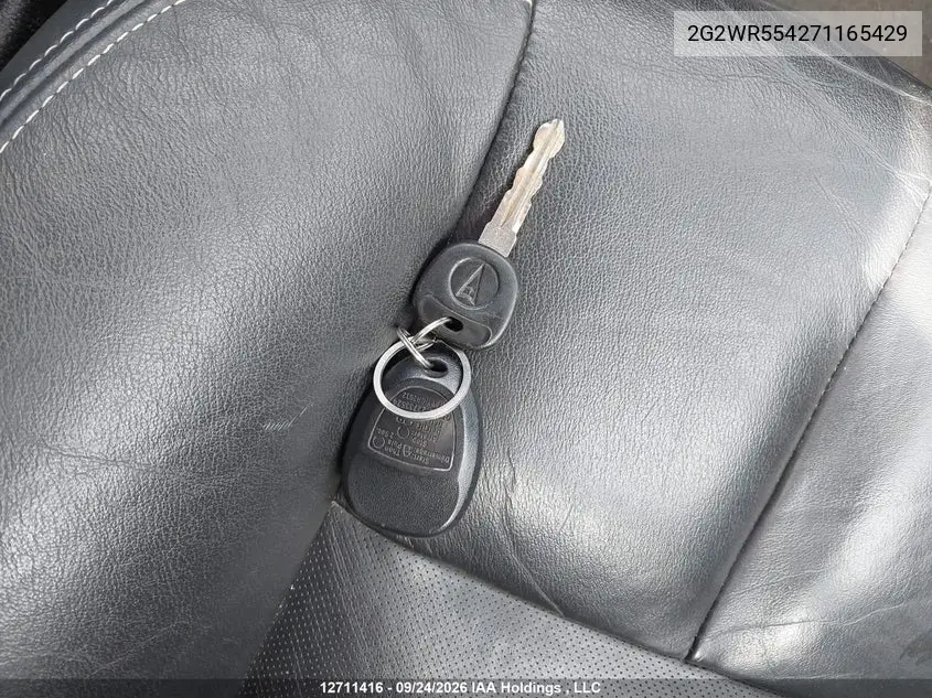 2007 PONTIAC GRAND PRIX VIN 2G2WR554271165429 — фото 11