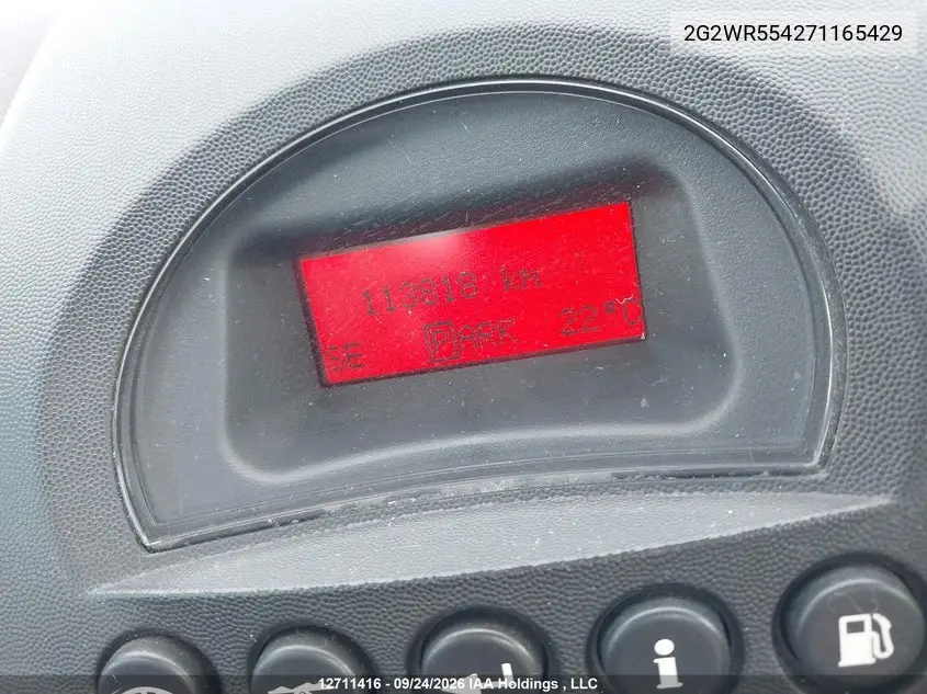 2007 PONTIAC GRAND PRIX VIN 2G2WR554271165429 — фото 15