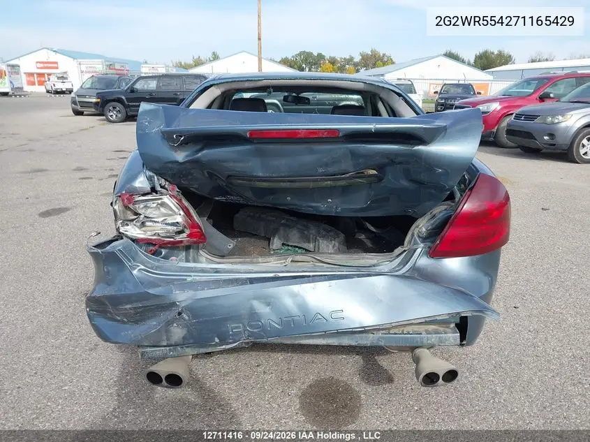 2007 PONTIAC GRAND PRIX VIN 2G2WR554271165429 — фото 16