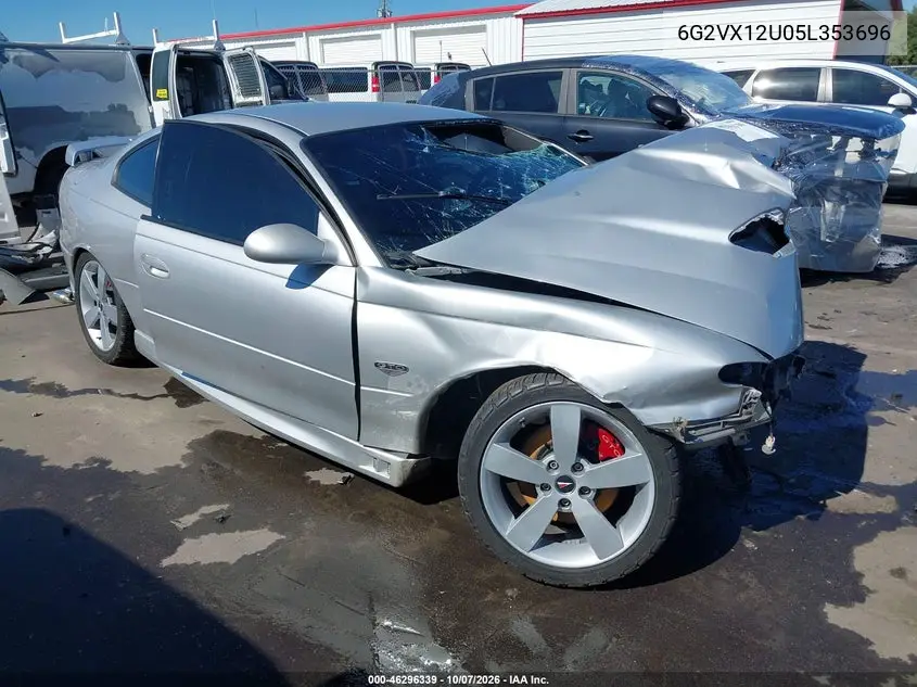 PONTIAC GTO 2005, VIN 6G2VX12U05L353696