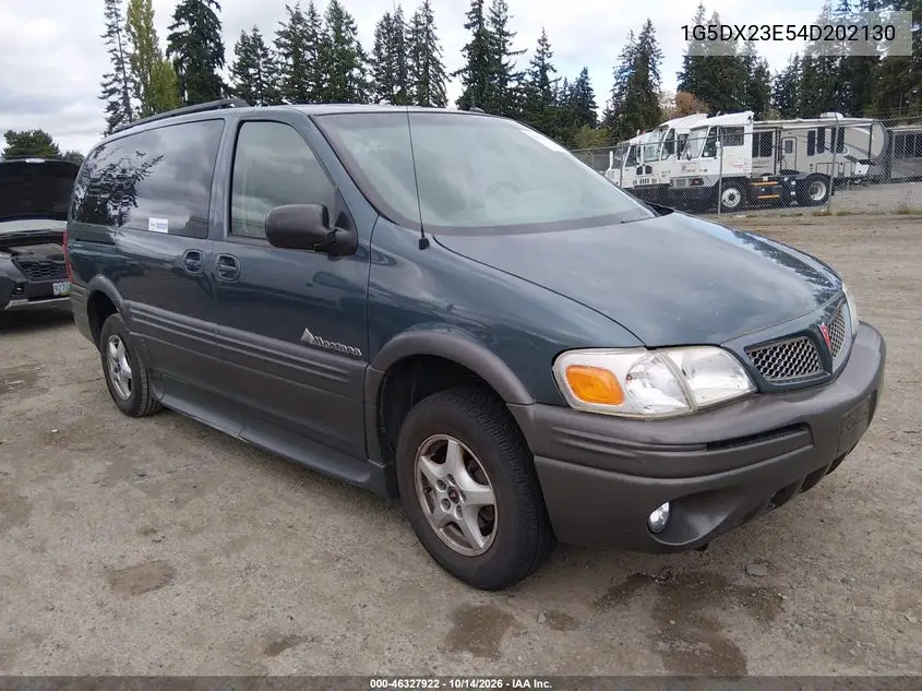 PONTIAC MONTANA 2004, VIN 1G5DX23E54D202130