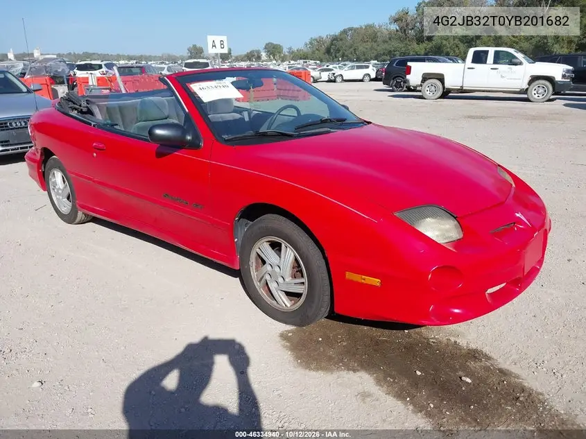 PONTIAC SUNFIRE 2000, VIN 4G2JB32T0YB201682