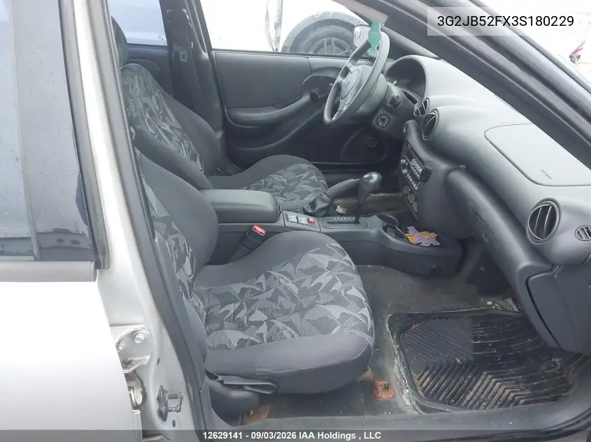 2003 PONTIAC SUNFIRE VIN 3G2JB52FX3S180229 — фото 5