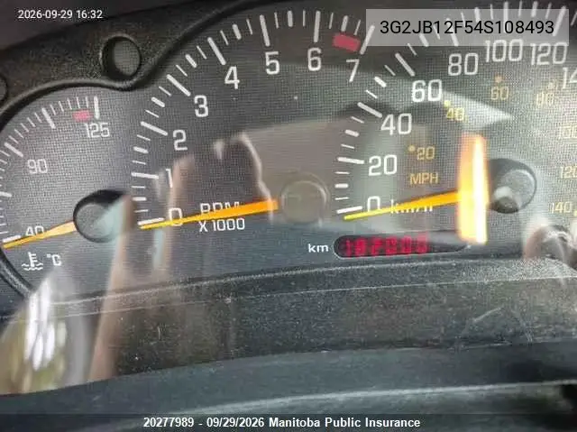 2004 PONTIAC SUNFIRE VIN 3G2JB12F54S108493 — фото 7