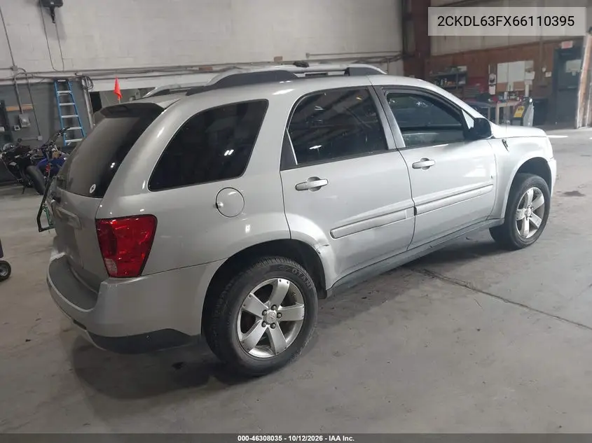 2006 PONTIAC TORRENT VIN 2CKDL63FX66110395 — фото 4