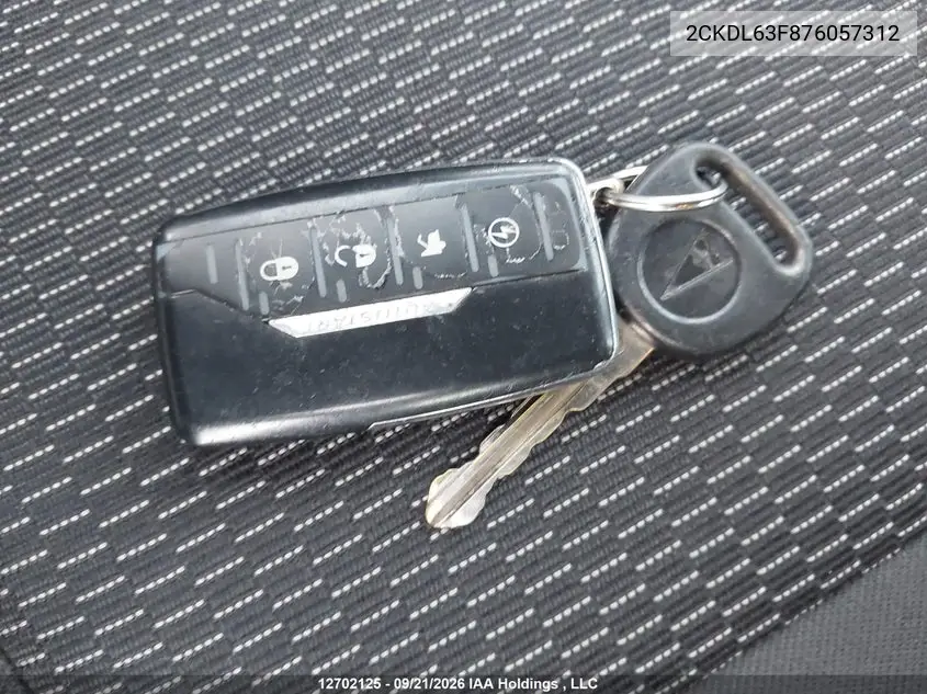 2007 PONTIAC TORRENT VIN 2CKDL63F876057312 — фото 11