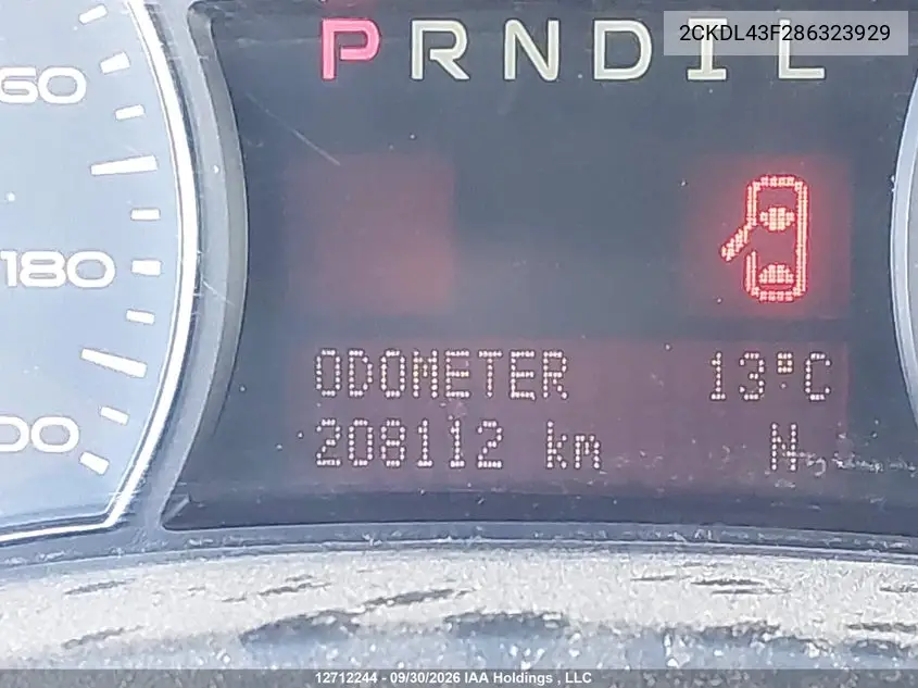 2008 PONTIAC TORRENT VIN 2CKDL43F286323929 — фото 16