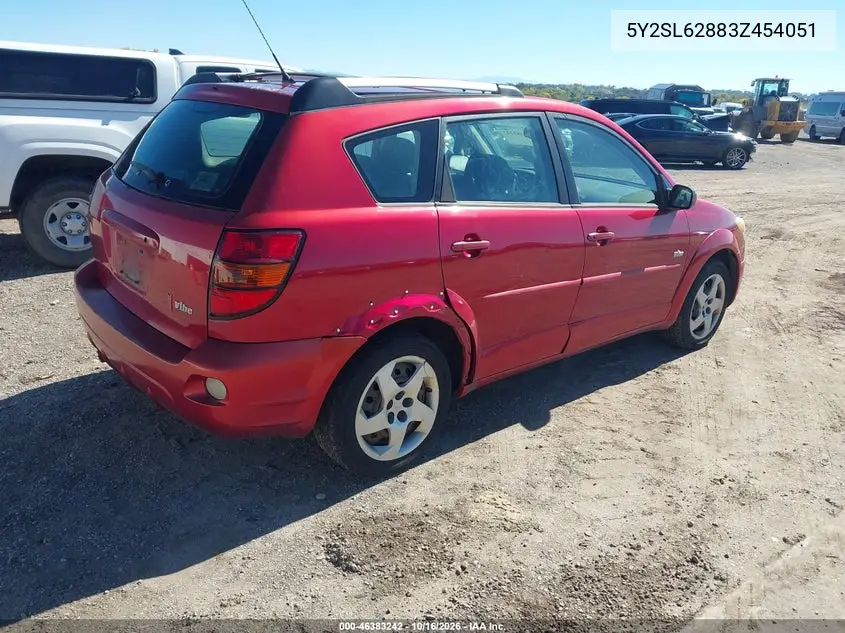 2003 PONTIAC VIBE VIN 5Y2SL62883Z454051 — фото 4