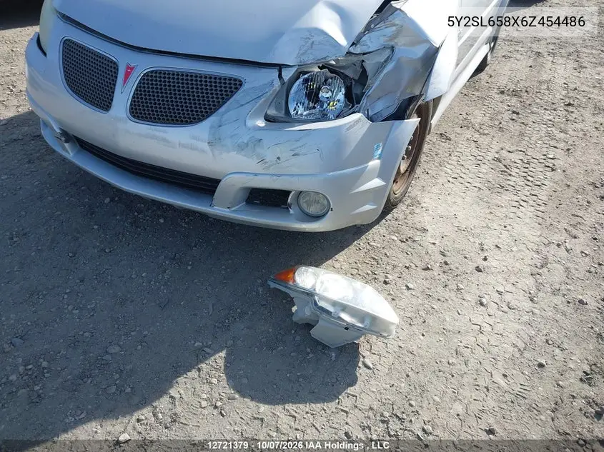 2006 PONTIAC VIBE VIN 5Y2SL658X6Z454486 — фото 12