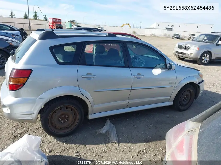 2006 PONTIAC VIBE VIN 5Y2SL658X6Z454486 — фото 14