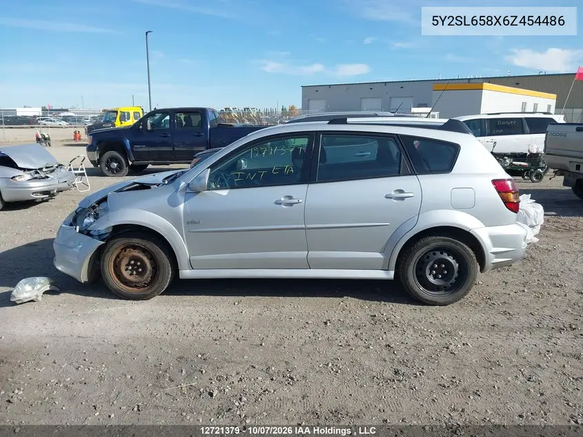 2006 PONTIAC VIBE VIN 5Y2SL658X6Z454486 — фото 15
