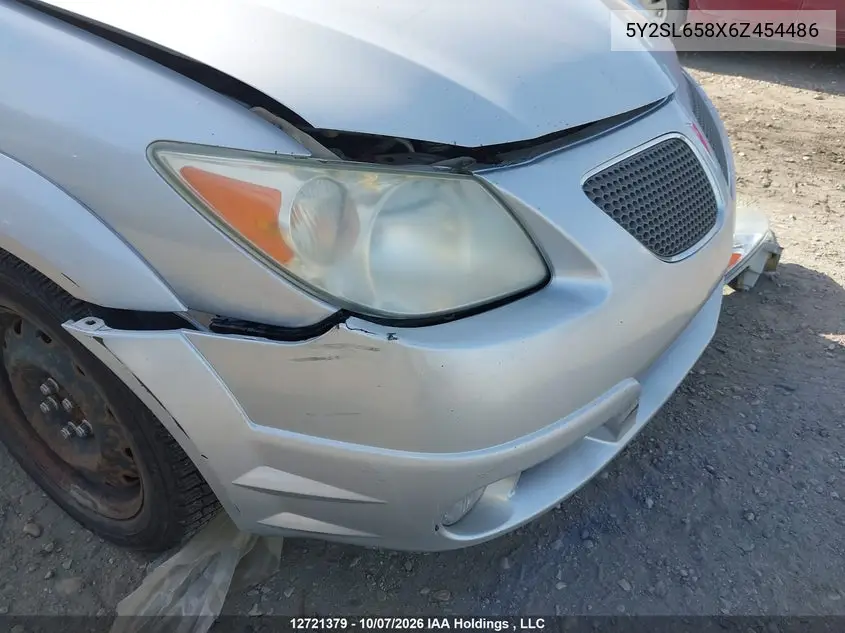 2006 PONTIAC VIBE VIN 5Y2SL658X6Z454486 — фото 21