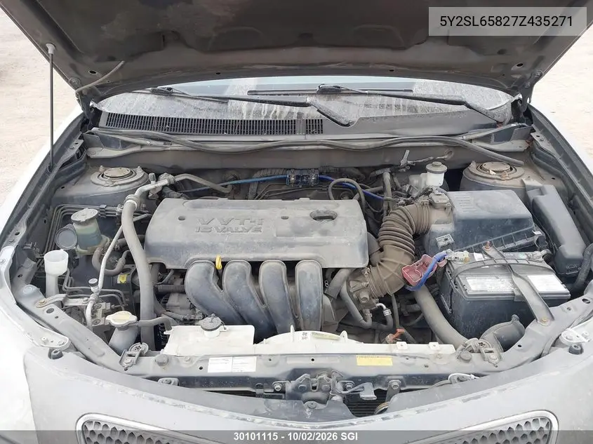 2007 PONTIAC VIBE VIN 5Y2SL65827Z435271 — фото 10
